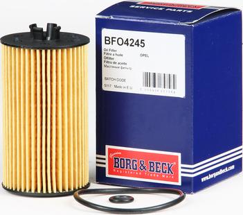 Borg & Beck BFO4245 - Масляний фільтр autozip.com.ua