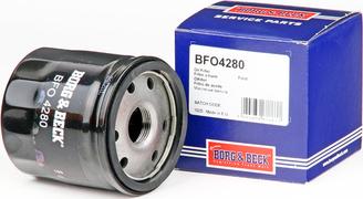 Borg & Beck BFO4280 - Масляний фільтр autozip.com.ua