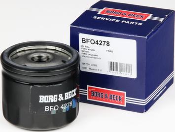 Borg & Beck BFO4278 - Масляний фільтр autozip.com.ua