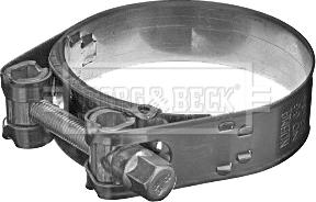 Borg & Beck BHC1108S - Хомут, повітряний шланг компресора autozip.com.ua