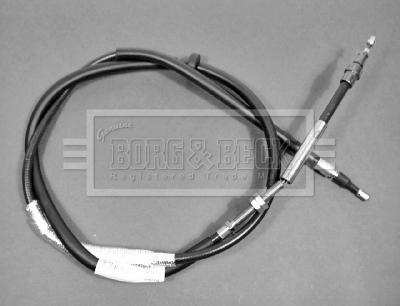 Borg & Beck BKB1912 - Трос, гальмівна система autozip.com.ua