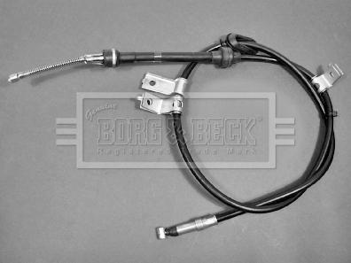 Borg & Beck BKB1931 - Трос, гальмівна система autozip.com.ua