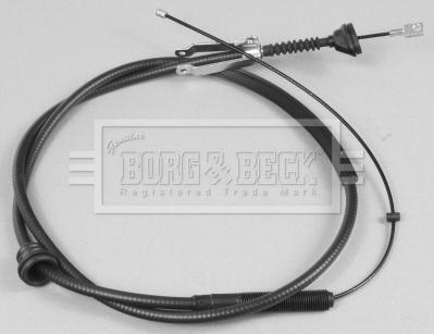 Borg & Beck BKB1924 - Трос, гальмівна система autozip.com.ua