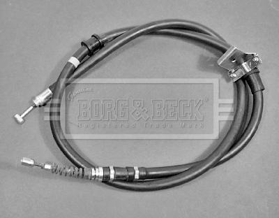 Borg & Beck BKB1596 - Трос, гальмівна система autozip.com.ua