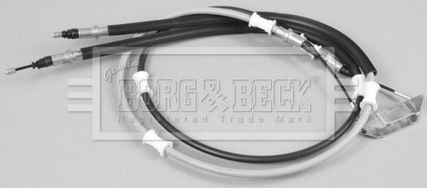 Borg & Beck BKB1640 - Трос, гальмівна система autozip.com.ua