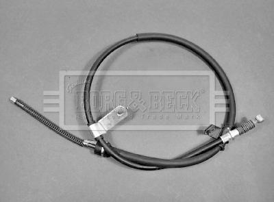 Borg & Beck BKB1618 - Трос, гальмівна система autozip.com.ua