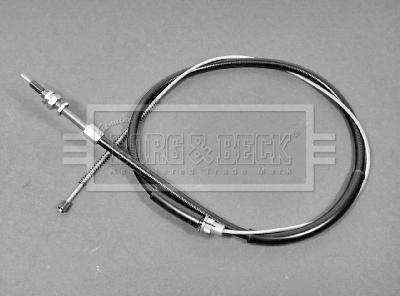 Borg & Beck BKB1098 - Трос, гальмівна система autozip.com.ua