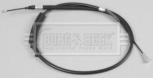 Borg & Beck BKB1067 - Трос, гальмівна система autozip.com.ua