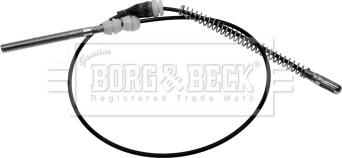 Borg & Beck BKB1000 - Трос, гальмівна система autozip.com.ua