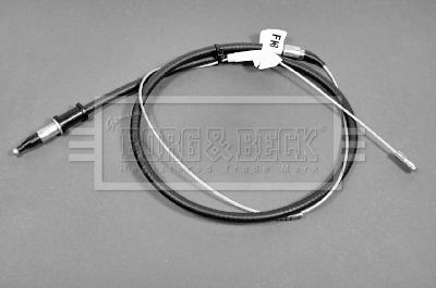 Borg & Beck BKB1011 - Трос, гальмівна система autozip.com.ua