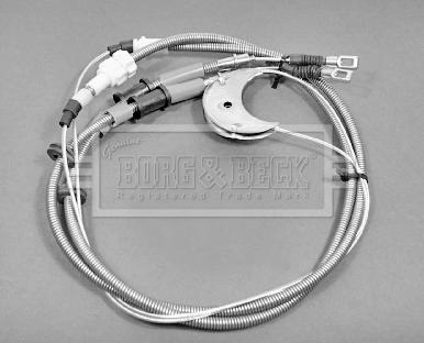 Borg & Beck BKB1159 - Трос, гальмівна система autozip.com.ua