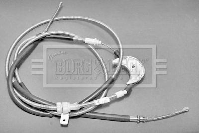 Borg & Beck BKB1156 - Трос, гальмівна система autozip.com.ua