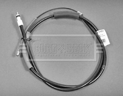 Borg & Beck BKB1102 - Трос, гальмівна система autozip.com.ua