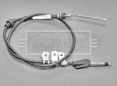Borg & Beck BKB1183 - Трос, гальмівна система autozip.com.ua