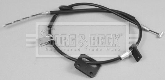 Borg & Beck BKB1806 - Трос, гальмівна система autozip.com.ua