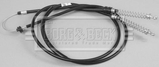 Borg & Beck BKB1814 - Трос, гальмівна система autozip.com.ua