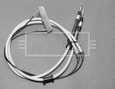Borg & Beck BKB1882 - Трос, гальмівна система autozip.com.ua