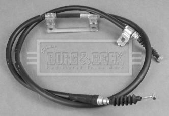 Borg & Beck BKB1729 - Трос, гальмівна система autozip.com.ua