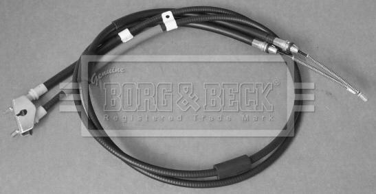 Borg & Beck BKB3446 - Трос, гальмівна система autozip.com.ua