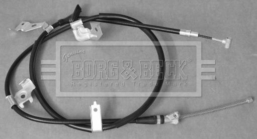 Borg & Beck BKB3459 - Трос, гальмівна система autozip.com.ua