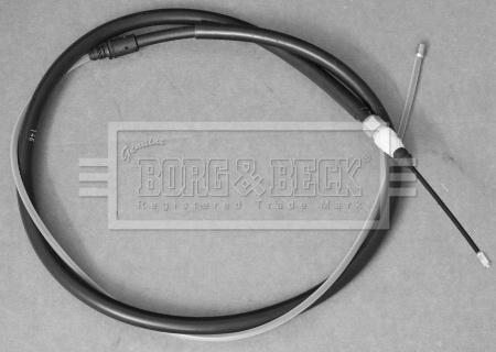 Borg & Beck BKB3400 - Трос, гальмівна система autozip.com.ua
