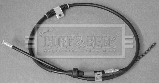 Borg & Beck BKB3439 - Трос, гальмівна система autozip.com.ua