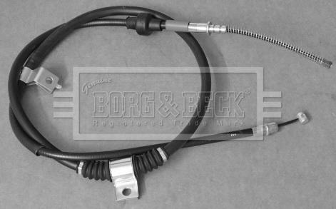 Borg & Beck BKB3438 - Трос, гальмівна система autozip.com.ua
