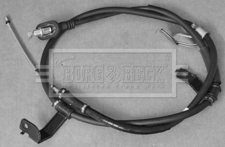 Borg & Beck BKB3593 - Трос, гальмівна система autozip.com.ua