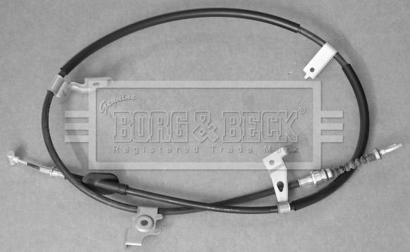 Borg & Beck BKB3558 - Трос, гальмівна система autozip.com.ua