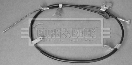 Borg & Beck BKB3532 - Трос, гальмівна система autozip.com.ua
