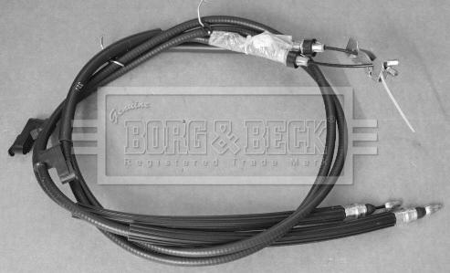 Borg & Beck BKB3641 - Трос, гальмівна система autozip.com.ua