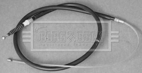 Borg & Beck BKB3603 - Трос, гальмівна система autozip.com.ua