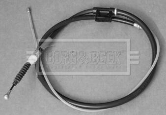 Borg & Beck BKB3673 - Трос, гальмівна система autozip.com.ua