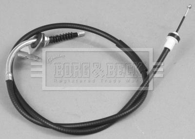 Borg & Beck BKB3051 - Трос, гальмівна система autozip.com.ua