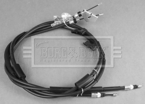Borg & Beck BKB3068 - Трос, гальмівна система autozip.com.ua