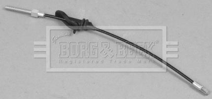 Borg & Beck BKB3067 - Трос, гальмівна система autozip.com.ua