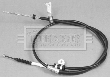 Borg & Beck BKB3083 - Трос, гальмівна система autozip.com.ua