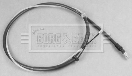 Borg & Beck BKB3030 - Трос, гальмівна система autozip.com.ua