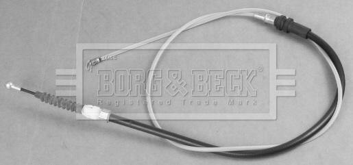 Borg & Beck BKB3192 - Трос, гальмівна система autozip.com.ua