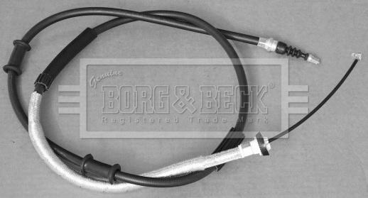 Borg & Beck BKB3149 - Трос, гальмівна система autozip.com.ua