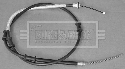 Borg & Beck BKB3155 - Трос, гальмівна система autozip.com.ua