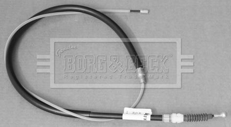 Borg & Beck BKB3100 - Трос, гальмівна система autozip.com.ua