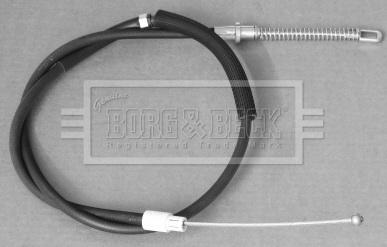 Borg & Beck BKB3101 - Трос, гальмівна система autozip.com.ua