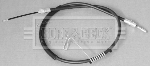Borg & Beck BKB3110 - Трос, гальмівна система autozip.com.ua