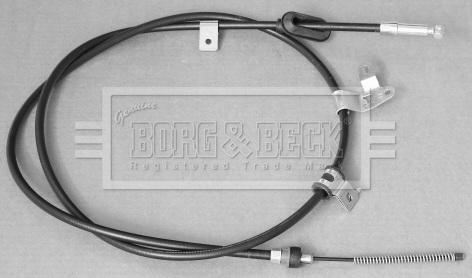 Borg & Beck BKB3112 - Трос, гальмівна система autozip.com.ua