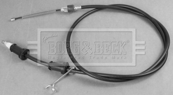 Borg & Beck BKB3184 - Трос, гальмівна система autozip.com.ua