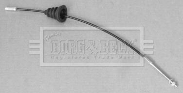 Borg & Beck BKB3127 - Трос, гальмівна система autozip.com.ua
