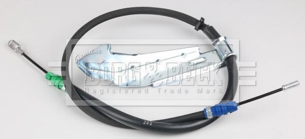 Borg & Beck BKB3898 - Трос, гальмівна система autozip.com.ua