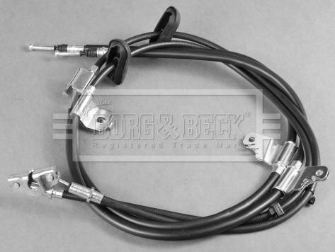 Borg & Beck BKB3804 - Трос, гальмівна система autozip.com.ua