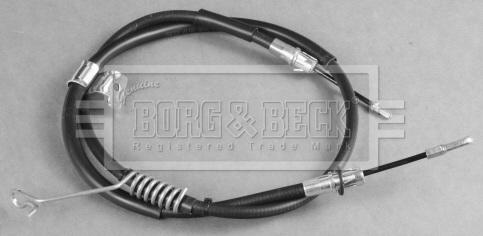 Borg & Beck BKB3808 - Трос, гальмівна система autozip.com.ua